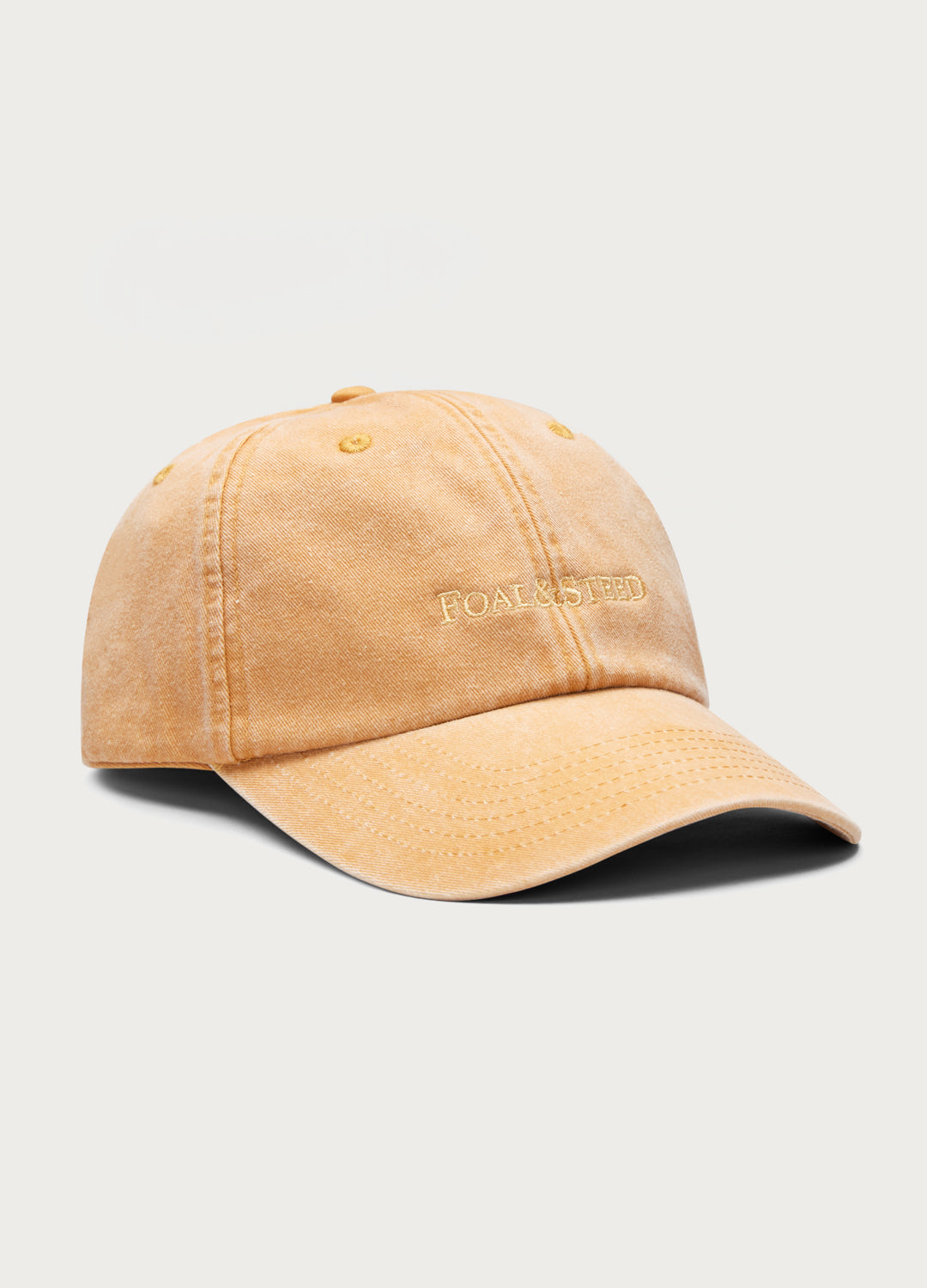 Signature Vintage Mustard Cap - Small Logo