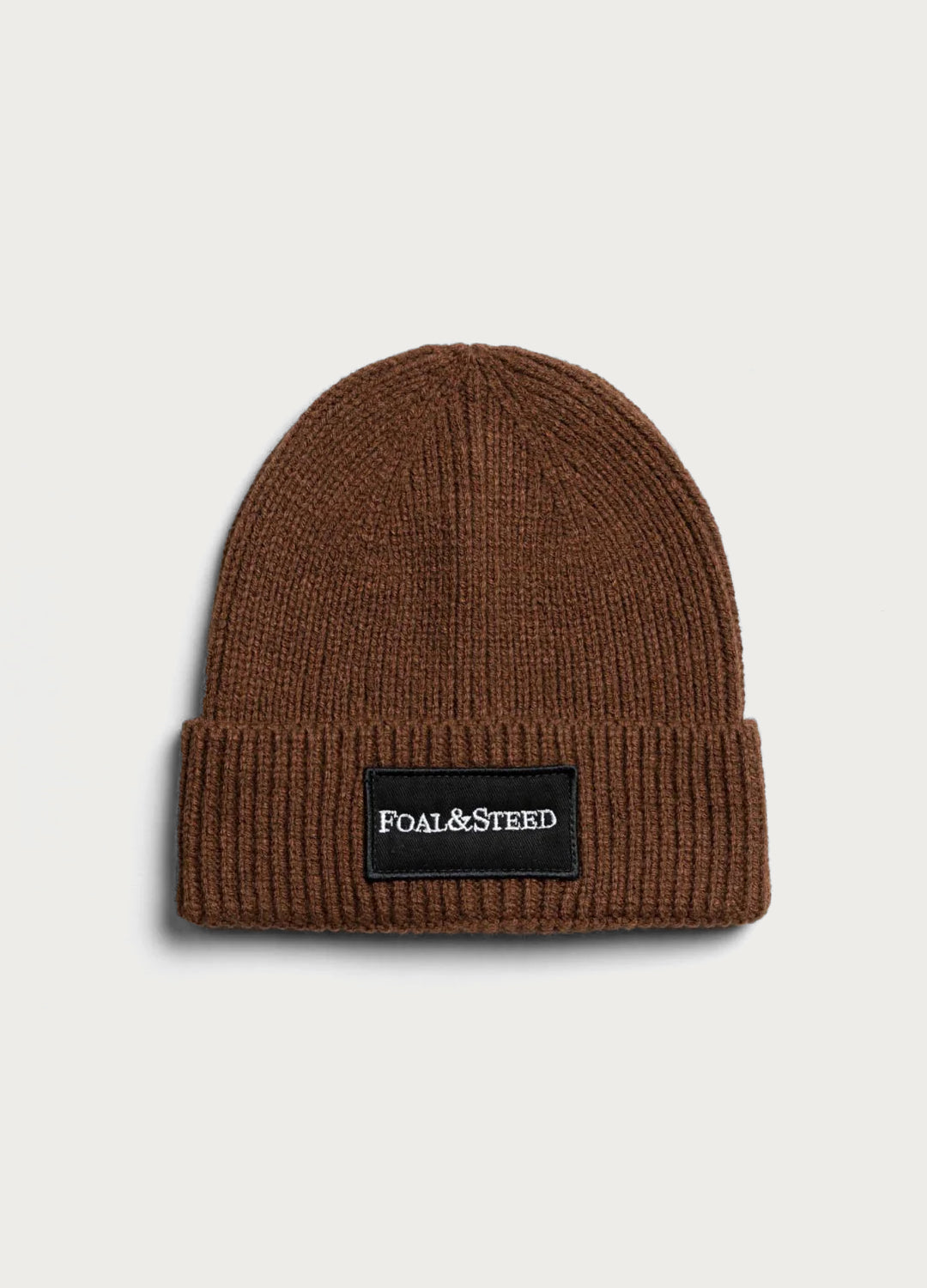 Walnut Fashion Patch Beanie