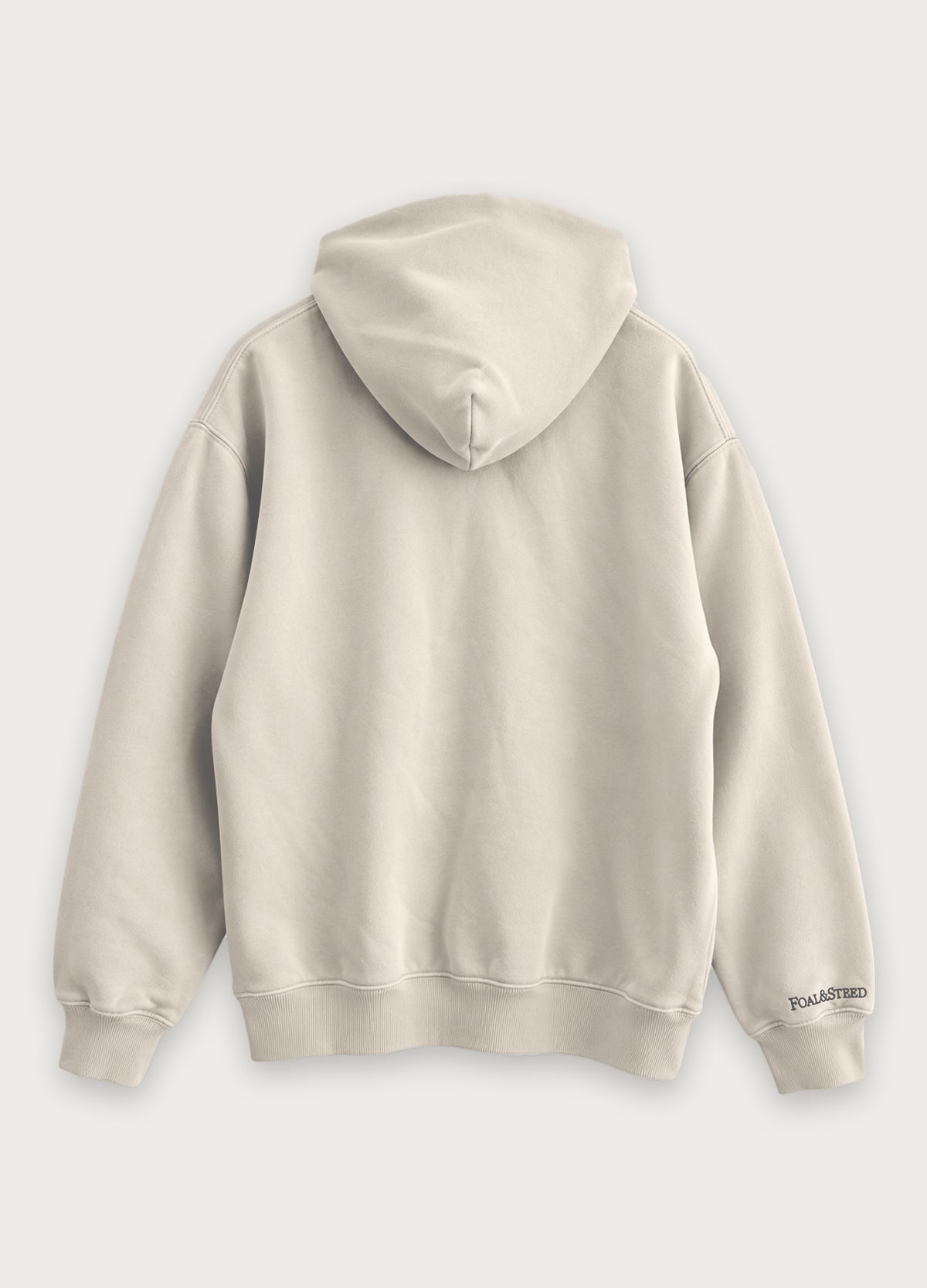 Oversized Faded Beige hoodie