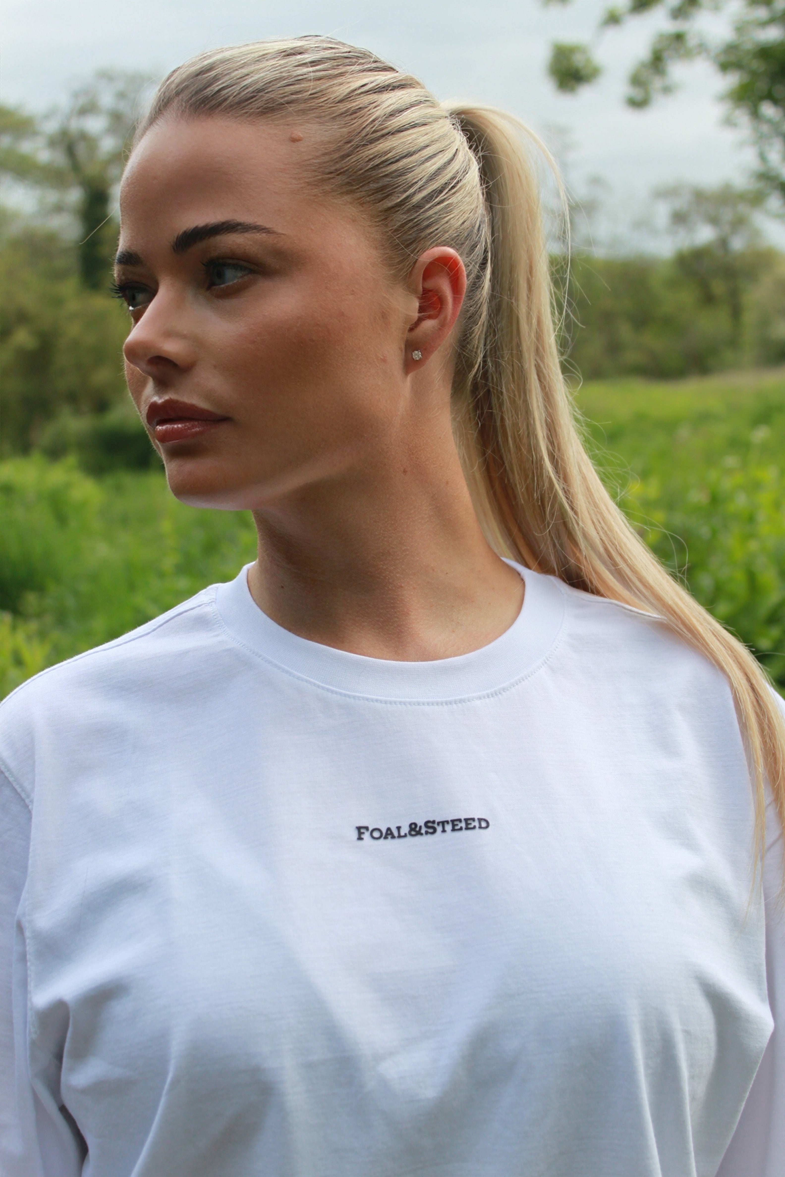 White printed T-Shirt