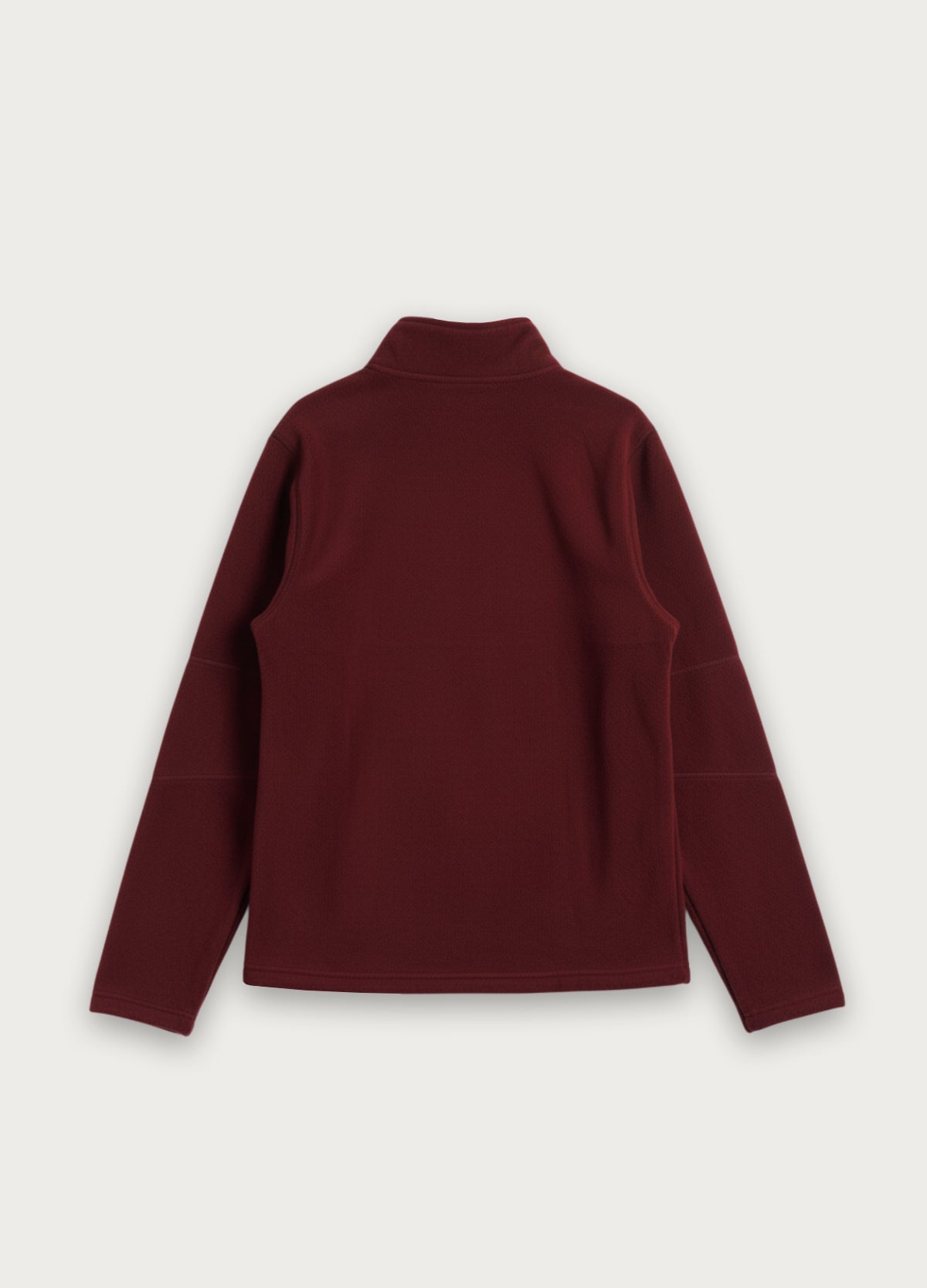 Quarter Zip Fleece – Deep Burgundy