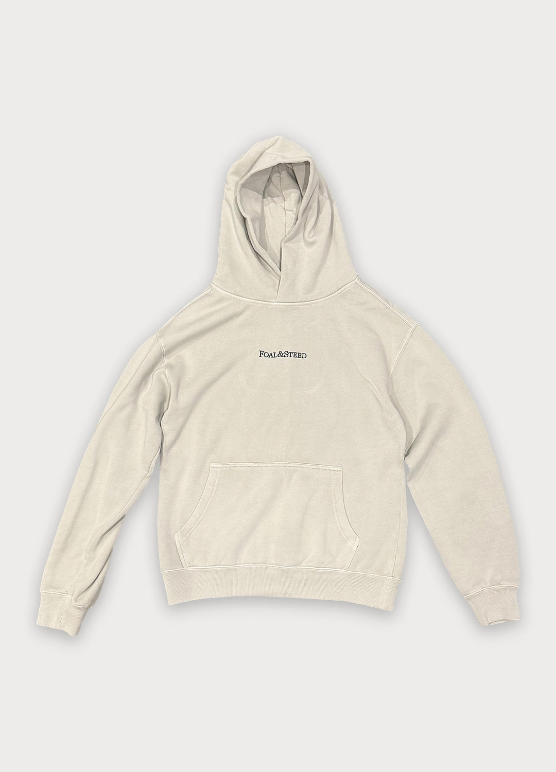 Oversized Faded Beige hoodie