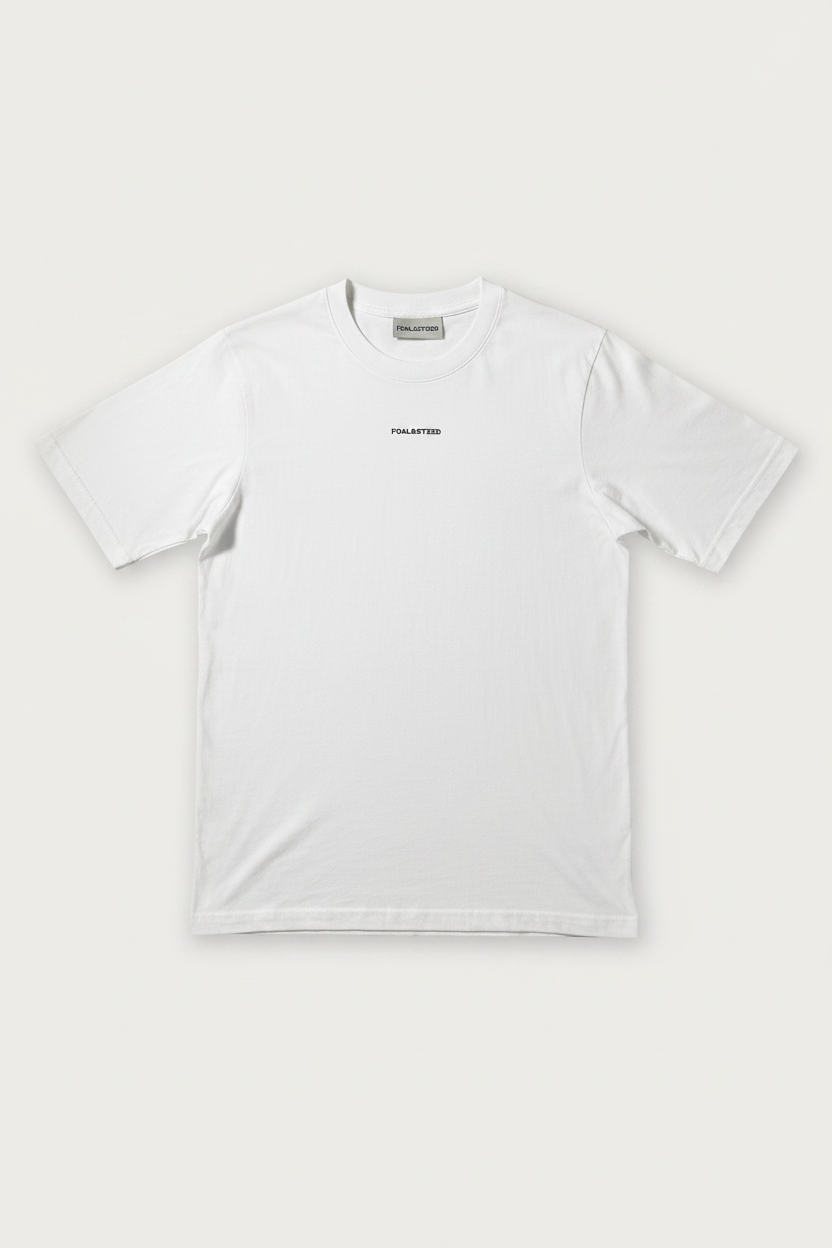 White printed T-Shirt