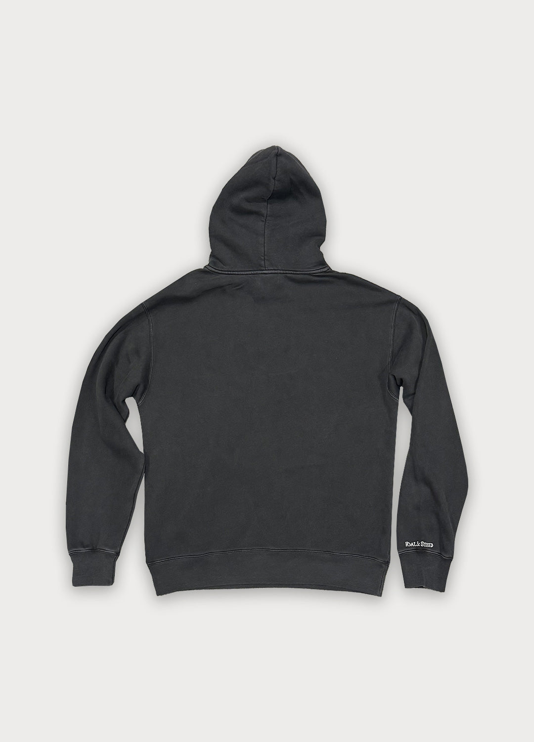 Oversized Faded Charcoal Hoodie