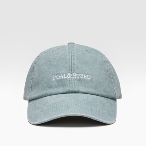 Signature vintage green saga cap - small logo